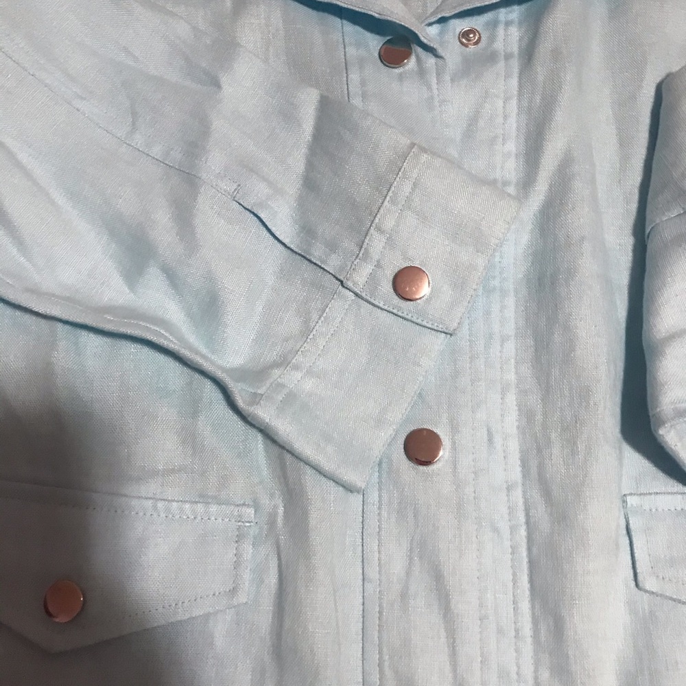 Chico’s linen jacket - Picture 8 of 10